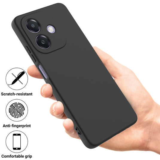OPPO A5 Pro 5G - Full Wrap Liquid Silicone Drop-resistant Essentials Series Case With Lanyard