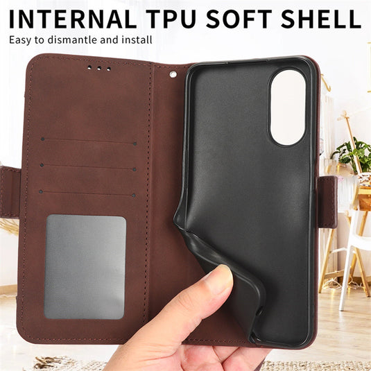 [With Card Slot] Motorola Moto G86/Power - Multi-functional Business Leather Shockproof Wallet Case
