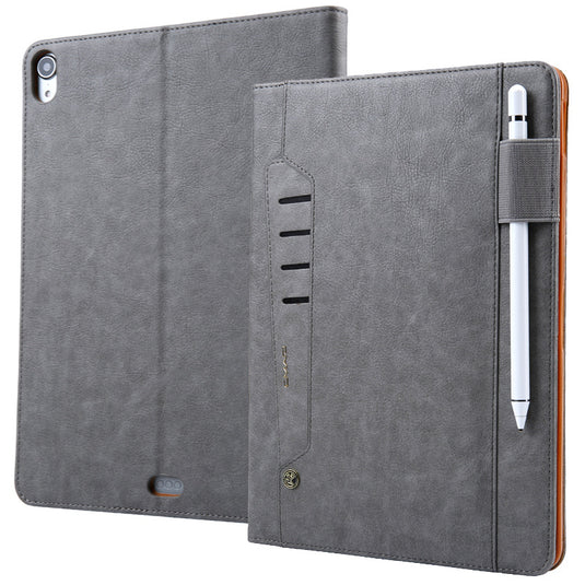 [With Card Slot] Apple iPad 5/6 9.7'' 5th Gen (2017/2018) Premium Minimalist Flip Leather Wallet Case