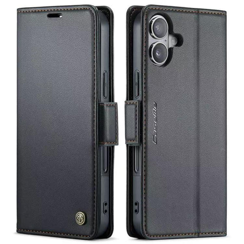 [With Card Slot] Apple iPhone 17/Air/Pro/Pro Max Premium Leather Shockproof Wallet Series Case