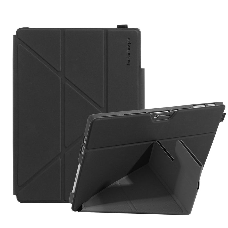 Load image into Gallery viewer, [Foldable] Microsoft Surface Pro 9/10/11 - Business Full Coverage Magnetic Flip Leather Case
