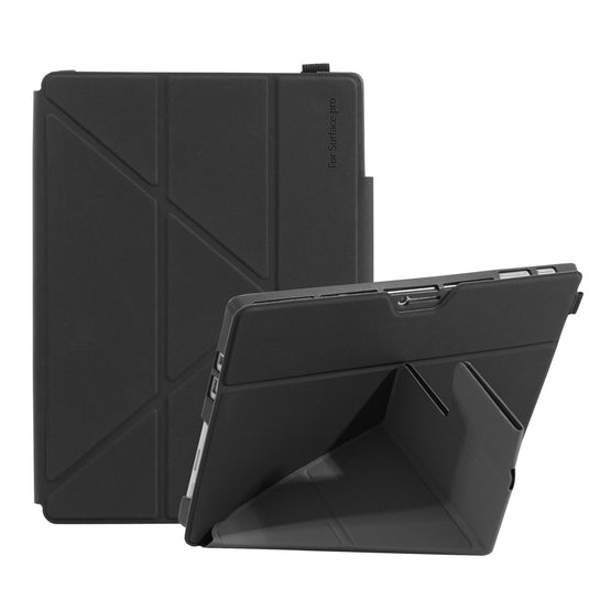 [Foldable] Microsoft Surface Pro 9/10/11 - Business Full Coverage Magnetic Flip Leather Case