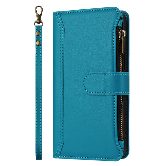 [With Card Slot] Samsung Galaxy S25 Edge (SM-S937) - Multifunctional Flip Phone Case With Magnetic Closure & Wrist Strap