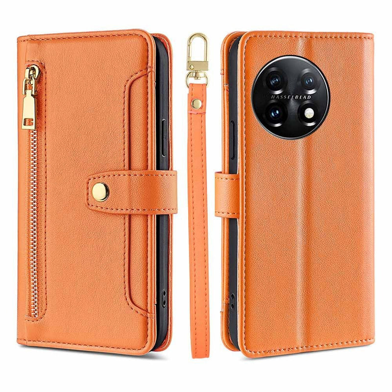 Load image into Gallery viewer, [Built-in Card Slot][With Lanyard]  OnePlus Nord 4 Leather Flip Shockproof Wallet Series Case
