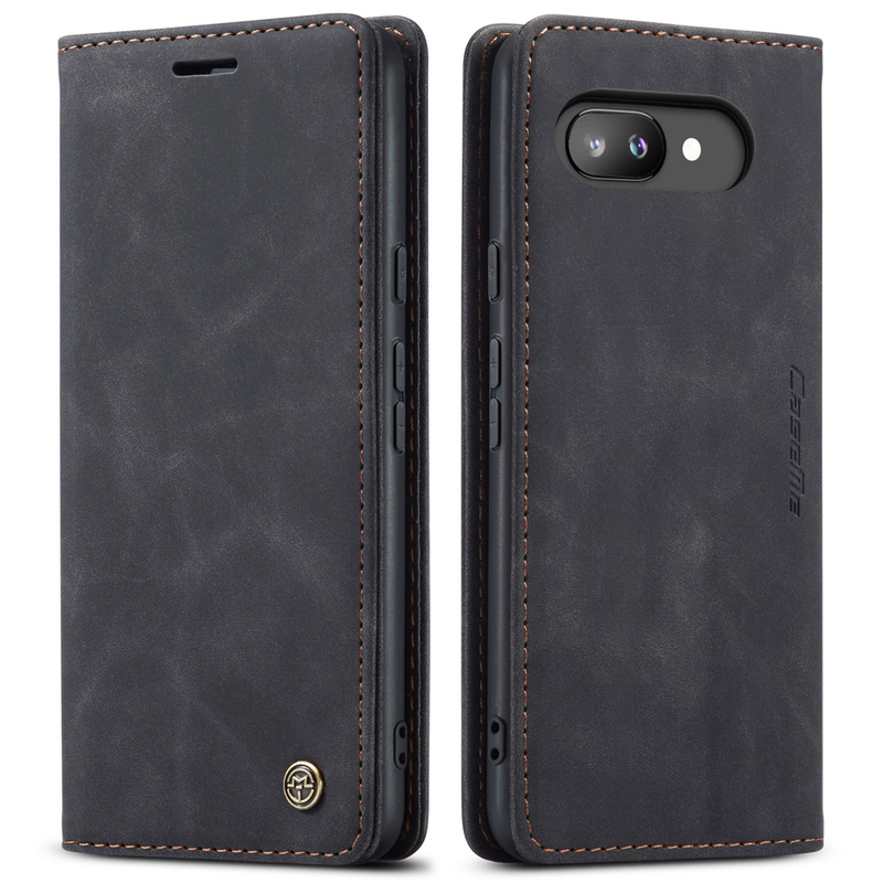 Load image into Gallery viewer, Google Pixel 10a Retro PU Leather Full Protection Flip Cover Case - i-Station Mobile Phone &amp; Electronic Device Repair and Accessories
