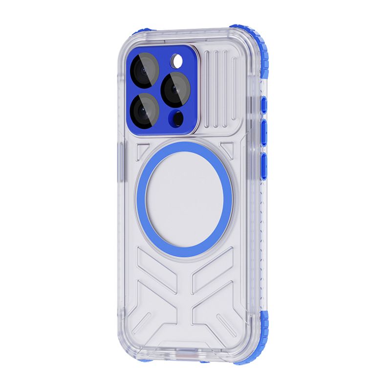 Load image into Gallery viewer, [Magsafe Compatible] [Waterproof] Apple iPhone 15/Plus/Pro/Max - Shellbox IP68 Full Covered Honeycomb Airbag Lifeproof Series Case
