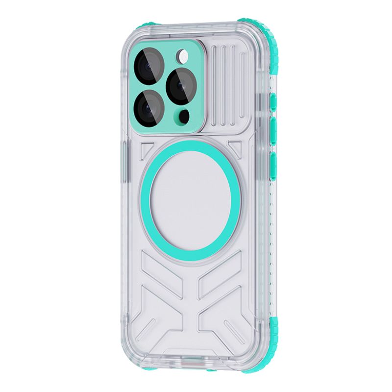 Load image into Gallery viewer, [Magsafe Compatible] [Waterproof] Apple iPhone 15/Plus/Pro/Max - Shellbox IP68 Full Covered Honeycomb Airbag Lifeproof Series Case
