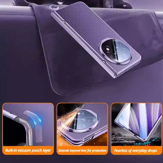 [Built-in Screen Protector] OPPO Find N5 Full-Cover Shockproof Foldable Case with Stand - i-Station Mobile Phone & Electronic Device Repair and Accessories