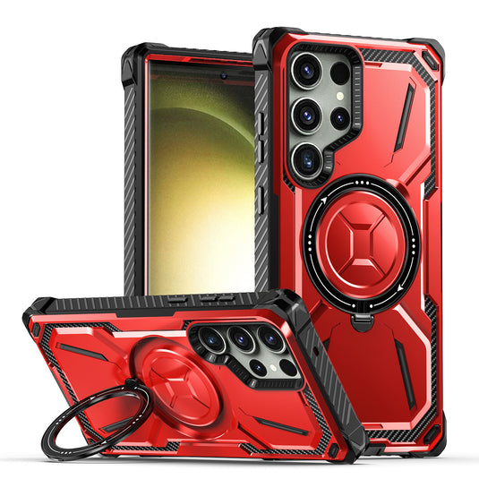 [Built-in Magnetic Stand] Samsung Galaxy S23/Plus/Ultra Shockproof Heavy Duty Case