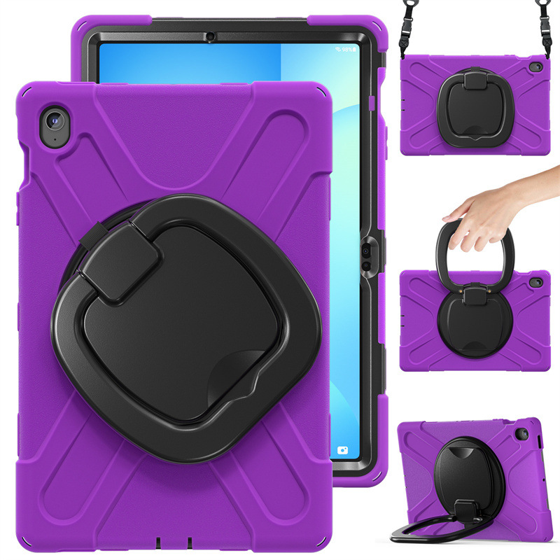 Load image into Gallery viewer, Samsung Tab S10 FE Plus 13.1&quot; 2025 - 360 Degree Rotation Heavy Duty EVA Kid Friendly Ring Holder Stand Case - i-Station Mobile Phone &amp; Electronic Device Repair and Accessories
