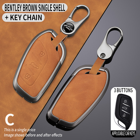 Roewe Zinc Alloy Full Protection Car Key Fob Case Cover For RX5 PLUS, i5, i6 MAX,  D7, CLEVER, RX3, IMAX8, ei5, ei6