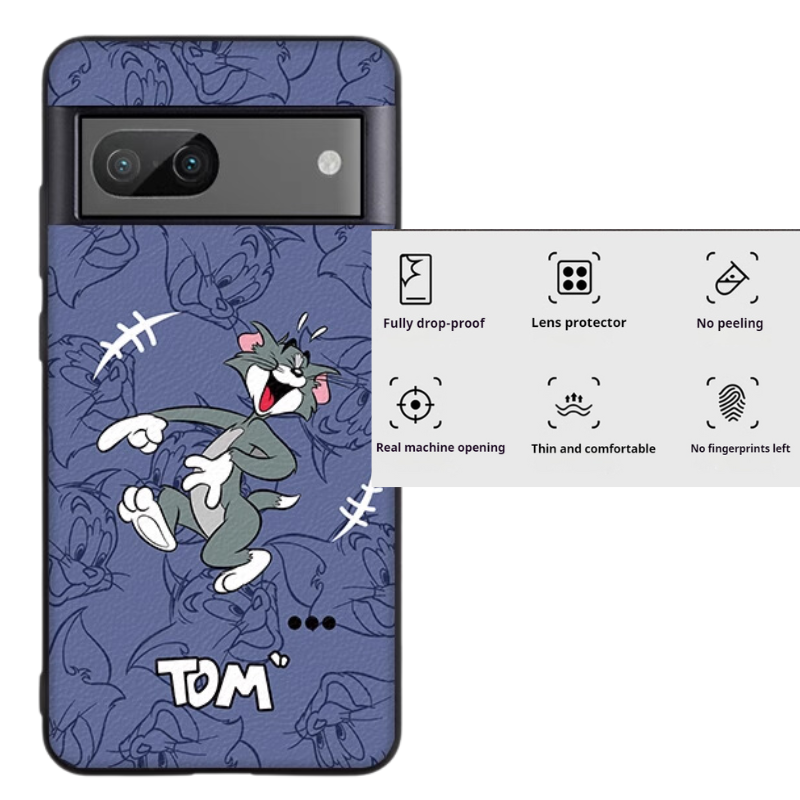 Load image into Gallery viewer, Google Pixel 6/Pro/A Cartoon Couple Full-wrap Shockproof Fashion-Forward Series Case
