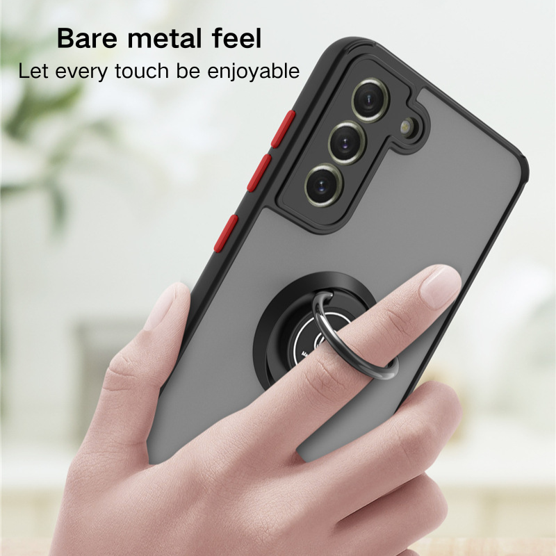 [With Ring Bracket] Samsung Galaxy Note 20 (4G/5G)/Ultra (4G/5G) Liquid Matte Full-cover Protective Essentials Series Case - i-Station Mobile Phone & Electronic Device Repair and Accessories