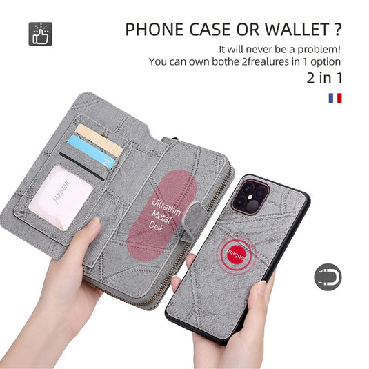 [With Card Slot] Google Pixel 8/Pro/A - Multi Functional Flip Cover Protective Wallet Series Case