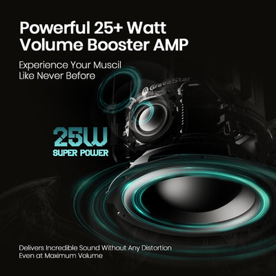 GravaStar Supernova Bluetooth Wireless Speaker with LED Table Lamp Speaker, 9H Playtime, TWS Pairing - i-Station Mobile Phone & Electronic Device Repair and Accessories
