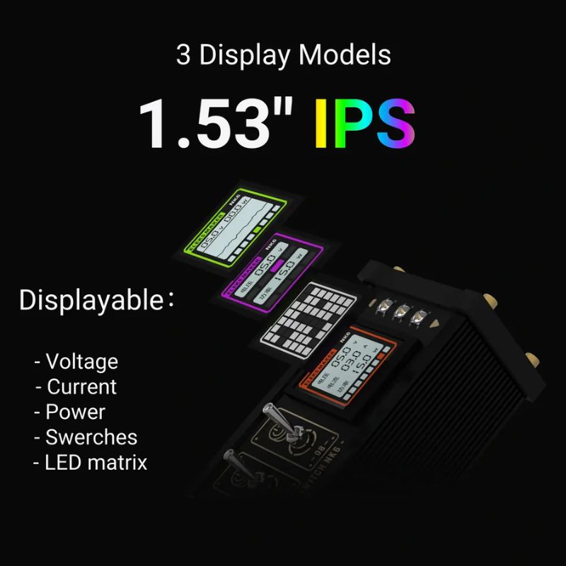 Load image into Gallery viewer, Eleksmaker NK6 USB Data Hub with Individual LED Power Switches &amp; Voice Control RGB Light
