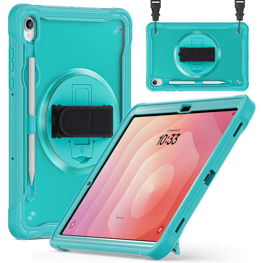 [Built-in Stand] Samsung Galaxy Tab S11 (2025) 11"360° Rotatable EVA Protection with Hand Strap