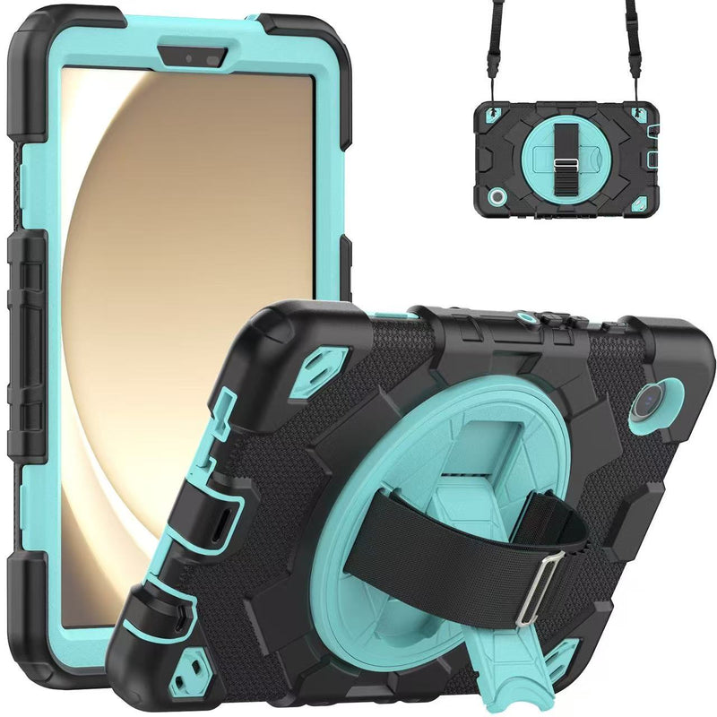 Load image into Gallery viewer, [Built-in Rotating Stand] Samsung Galaxy Tab A9 8.7&quot; 2023 (SM-X110/SM-X115) Silicone Full-cover Children&#39;s Drop-resistant Case
