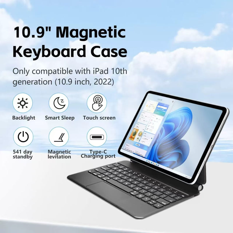 Load image into Gallery viewer, Apple iPad Air 6 11&#39;&#39; 6th Gen (2024) Multi-functional New Magic Floating Keyboard Case
