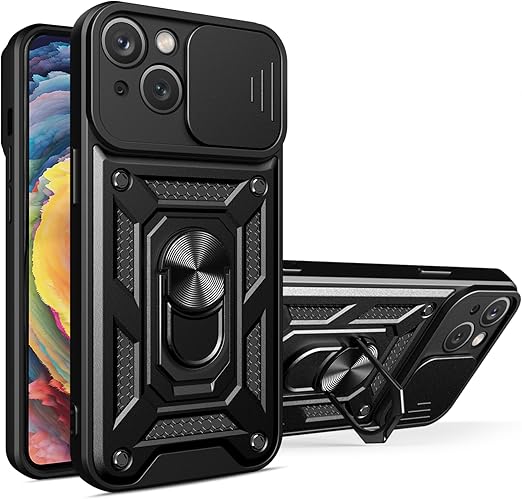 Load image into Gallery viewer, [Magnetic Ring Kickstand][Camera Cover] Motorola Moto Edge 40Pro/Edge Plus 2023/X40/X40 Pro - Shield Shockproof Rugged Heavy Duty Case With 2PC 9H Glass Screen Protector
