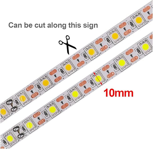 5M Resin Flexible USB Led Lights Strip Ribbon 120Leds 5V Customized According to Needs For Tv, Monitor