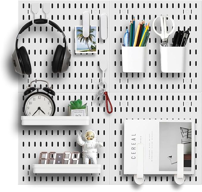 Load image into Gallery viewer, Revamp Your Space With A Versatile Pegboard Kit - Effortlessly Organize Home, Office, And Gaming Setup With Customizable Hanging Solutions
