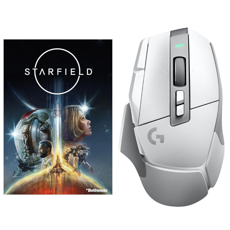 Load image into Gallery viewer, Logitech G G502 X Lightspeed Wireless Gaming Mouse - Optical Mouse with LIGHTFORCE Hybrid Optical-Mechanical switches, Hero 25K Gaming Sensor, Compatible with PC - macOS/Windows
