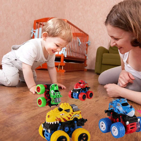 Load image into Gallery viewer, Voamuw Dinosaur Cars Toys for Boys, Friction Powered Monster Truck Push and Go Vehicles Toys for Toddlers, Christmas Birthday Party Supplies for Kids Age 3 4 5 6 7 8 Year Old - i-Station Mobile Phone &amp; Electronic Device Repair and Accessories
