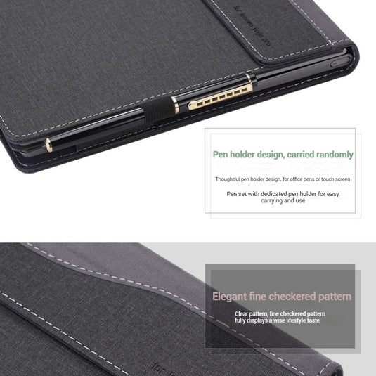 Microsoft Surface Laptop 7 15" - Microsoft Surface Laptop 7 15" Sleeve - Business PU Leather Case with Shockproof Protection & Heat Dissipation