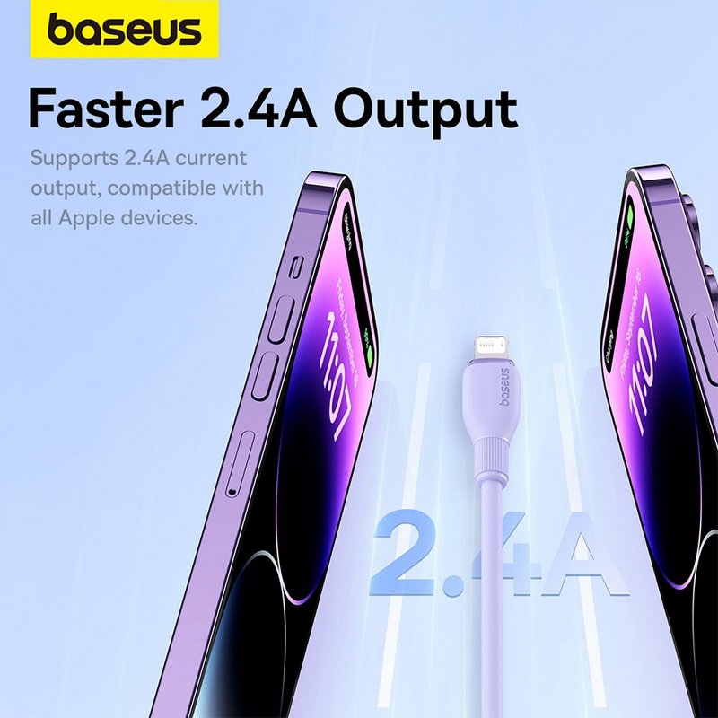 Load image into Gallery viewer, Baseus Pudding Series Fast Charging Cable USB to iP 2.4A 1.2m

