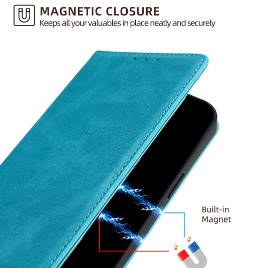 [With Card Slot] Google Pixel 10 Pro XL 5G Premium Leather Business Flip Cover Shockproof Wallet Case