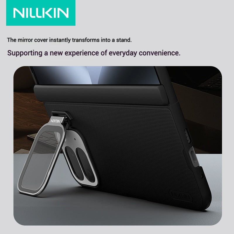 Load image into Gallery viewer, [With Lens Holder] [Magsafe Compatible] Google Pixel 10 Pro Fold - Nillkin Matte Shield Stand Protective Case with Magnetic Foldable Design
