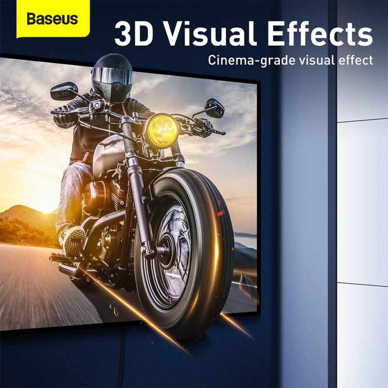 Load image into Gallery viewer, Baseus High Definition Series HDMI 8K to HDMI 8K Adapter Cable 2M - Black - i-Station Mobile Phone &amp; Electronic Device Repair and Accessories
