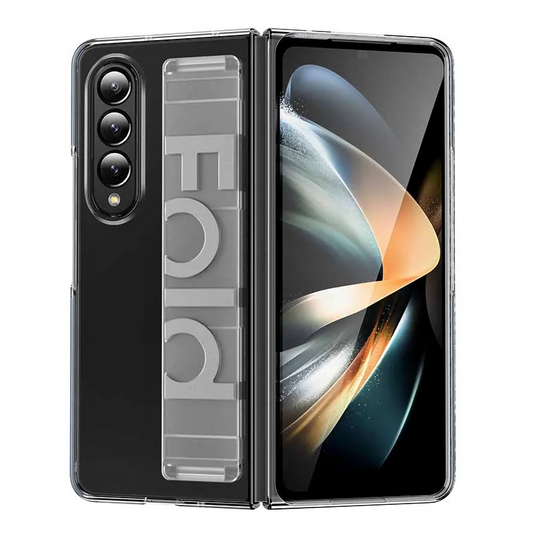 [With Wrist Strap] Samsung Galaxy Z Fold 6 SM-F956 Matte Silicone Shockproof Protection Essentials Series Case