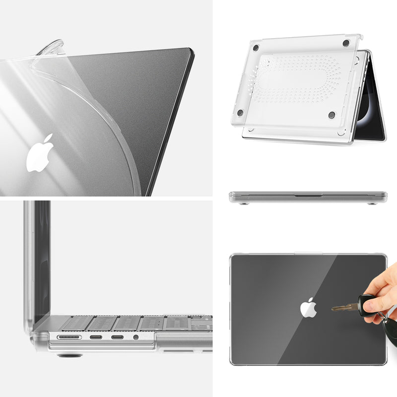 Load image into Gallery viewer, Apple MacBook Pro 14.2&quot; (A2442 &amp; A2779 &amp; A2918 &amp; A2992) - Slim PC + TPU Scratch-Resistant Laptop Case
