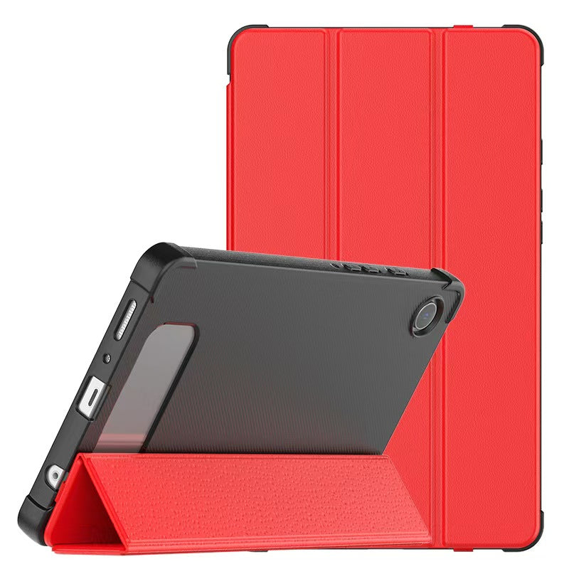 Load image into Gallery viewer, Samsung Galaxy Tab A9 8.7’’2023 (X110/X115) Carbon Fiber Leather Shockproof Case
