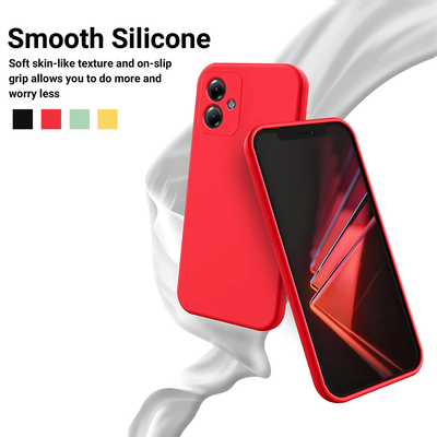 [With Lanyard] Motorola Moto G86/Power - Minimalist Liquid Silicone Shockproof Case - i-Station Mobile Phone & Electronic Device Repair and Accessories