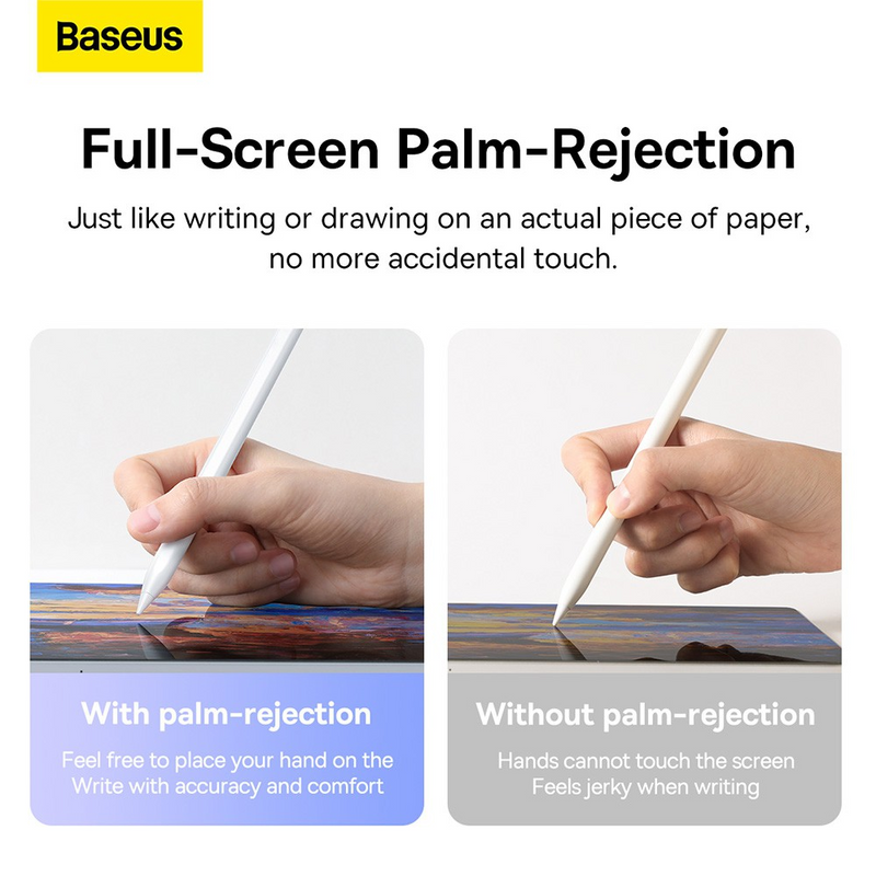 Load image into Gallery viewer, Baseus Smooth Writing 2 Series Stylus with LED Indicators SXBC060302 - White - i-Station Mobile Phone &amp; Electronic Device Repair and Accessories
