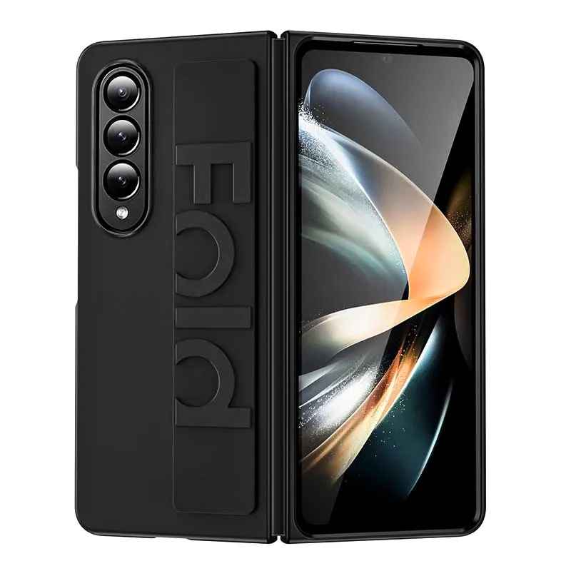 Load image into Gallery viewer, [With Wrist Strap] Samsung Galaxy Z Fold 6 SM-F956 Matte Silicone Shockproof Protection Essentials Series Case
