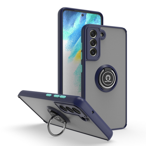 [With Ring Bracket] Samsung Galaxy S9 SM-G960/Plus SM-G965 Liquid Matte Full-cover Protective Essentials Series Case