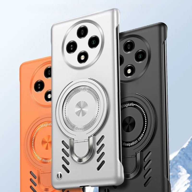 Load image into Gallery viewer, [Magsafe Compatible][Built-in Stand] OPPO A2 &amp; Pro 5G - Frameless Matte Graphene Magnetic Heat Dissipation Case
