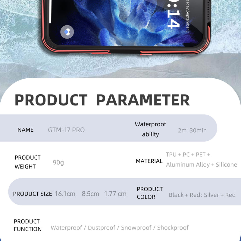 Load image into Gallery viewer, [Magsafe Compatible] [GTM Series][Latest Version] Apple iPhone 17/Air/Pro/Pro Max - Redpepper Shellbox Full Covered Metal Waterproof Heavy Duty Tough Armor Case
