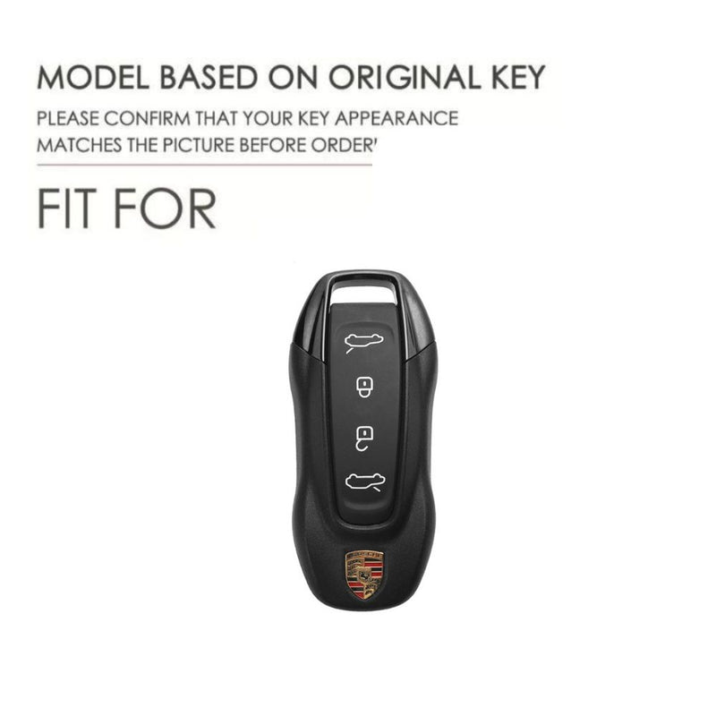 Load image into Gallery viewer, Porsche Genuine Leather Protection Car Key Fob Case Cover For Macan Turbo, Macan EV (2024/2025)
