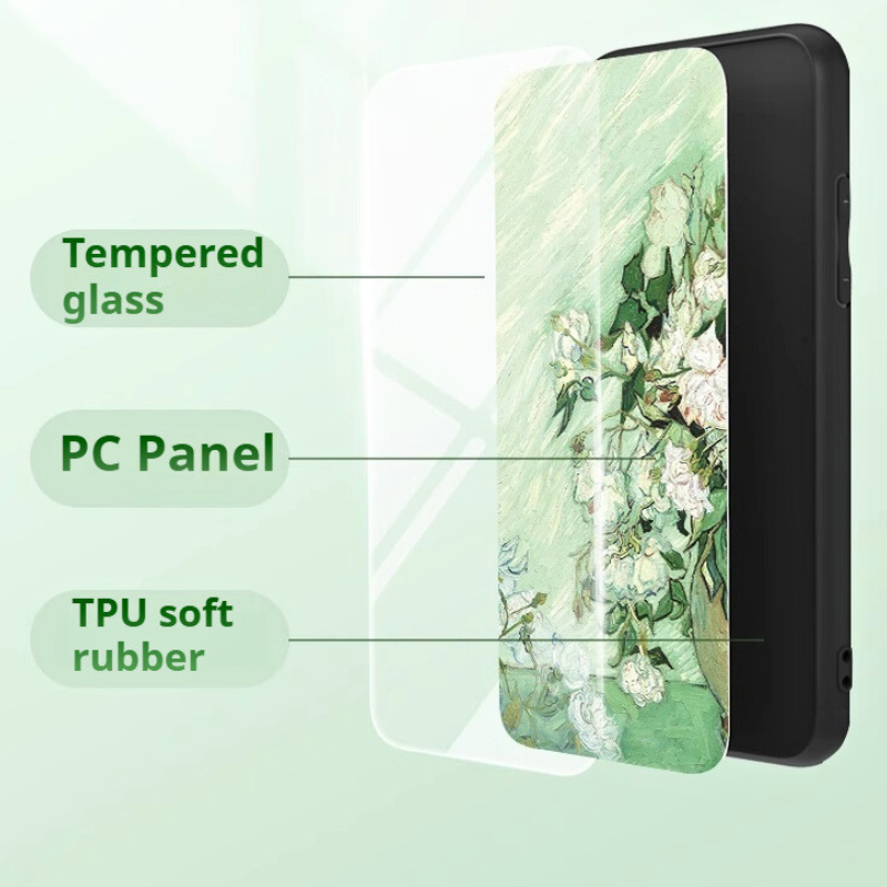 Load image into Gallery viewer, Google Pixel 6/A/Pro Oil Painting Tempered Glass Shockproof Fashion-Forward Series Case
