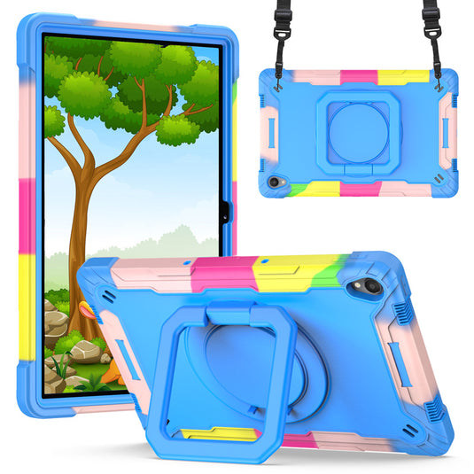 Lenovo Tab M10 Plus (3rd Gen) 10.6" inch 2022 - 360 Rotation Heavy Duty Kid Friendly Ring Handle Case - i-Station Mobile Phone & Electronic Device Repair and Accessories
