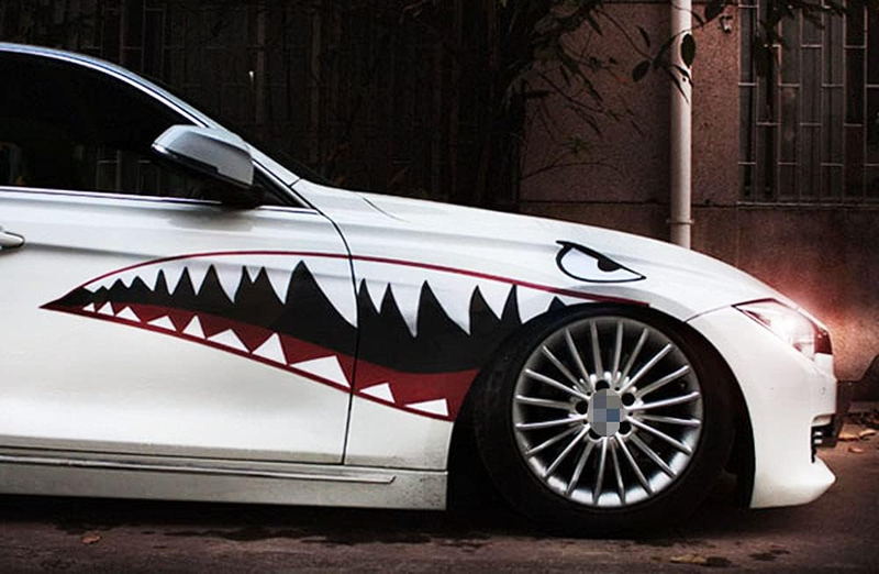 Load image into Gallery viewer, Universal Car 3D Shark Mouth Car Side Door Stickers For Vinyl Self-Adhesive Decals - i-Station Mobile Phone &amp; Electronic Device Repair and Accessories
