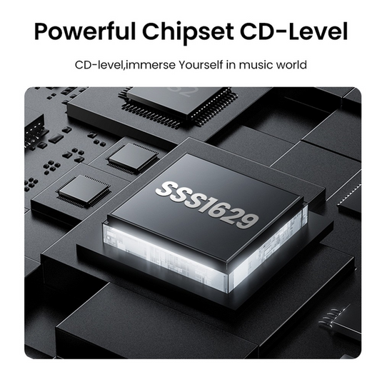 UGREEN CM129 USB External Stereo Sound Adapter 15cm-Black - i-Station Mobile Phone & Electronic Device Repair and Accessories
