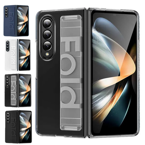 [With Wrist Strap] Samsung Galaxy Z Fold 6 SM-F956 Matte Silicone Shockproof Protection Essentials Series Case