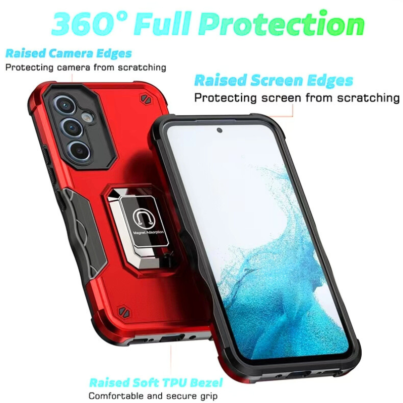 Load image into Gallery viewer, [Built-in Stand] Samsung Galaxy S24 SM-S921/Plus SM-S926/Ultra SM-S928 Heavy Duty Series Case
