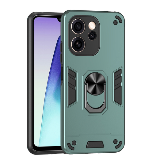 [Built-in Metal Ring Kickstand] OPPO A6 Pro 5G (CPH2781) - Shockproof Heavy Duty Case - i-Station Mobile Phone & Electronic Device Repair and Accessories
